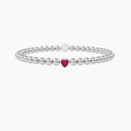 Bracciale Kidult donna Cuore tormalina