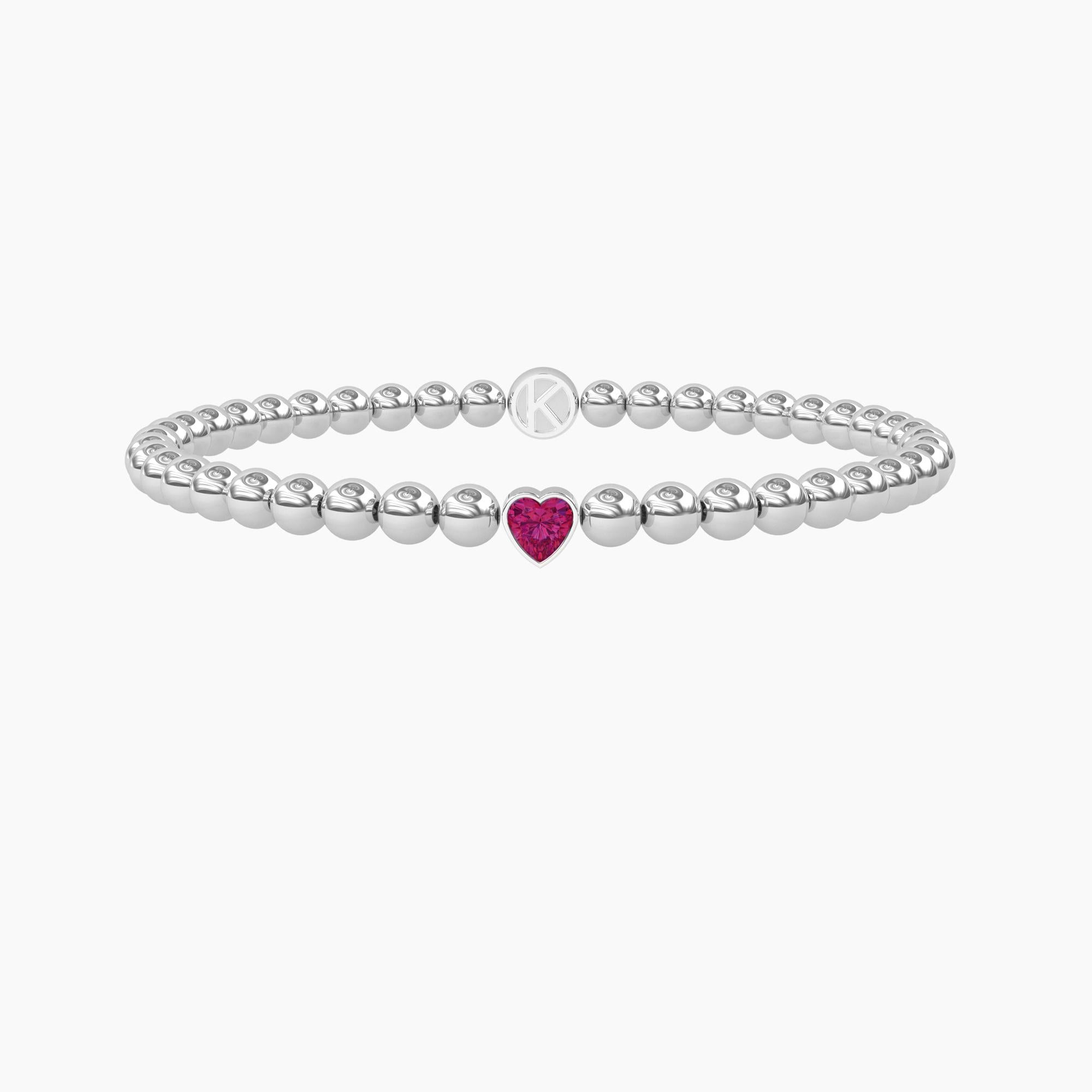 Bracciale Kidult donna Cuore tormalina