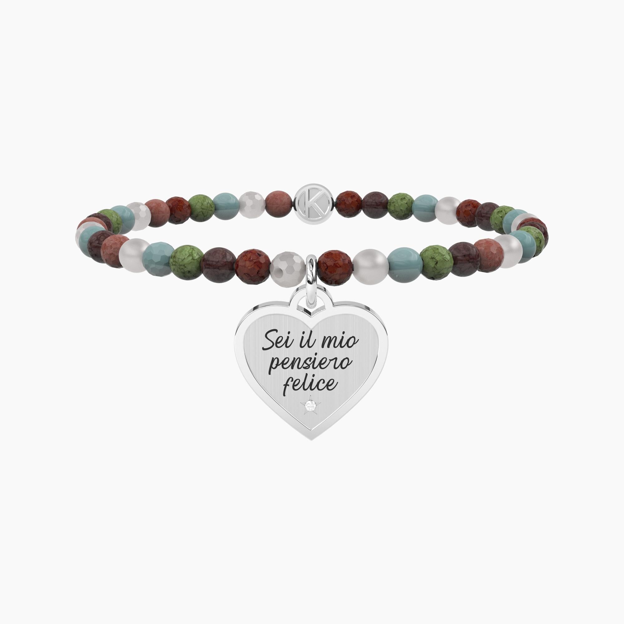 Bracciale Kidult donna Cuore- Pensiero felice