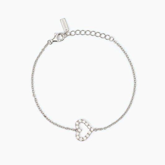 Bracciale Mabina donna Cuore con zirconi