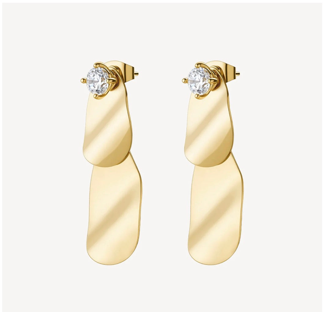 Orecchini Brosway donna Bloom gold