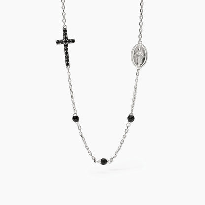 Collana Mabina uomo Rosario