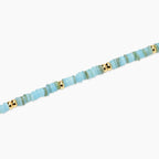 Bracciale donna Kidult regolabile con conchiglie azzurre