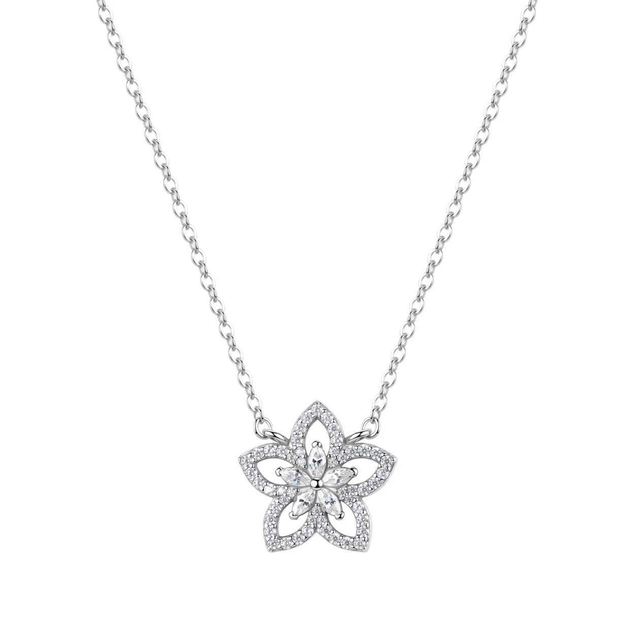 Collana Rosato Gaia Fiore