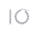 Orecchini donna Anartxy ESSENTIAL cerchi intrecciati 2,5cm