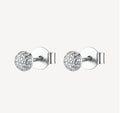Orecchini argento Fancy infinite white a lobo