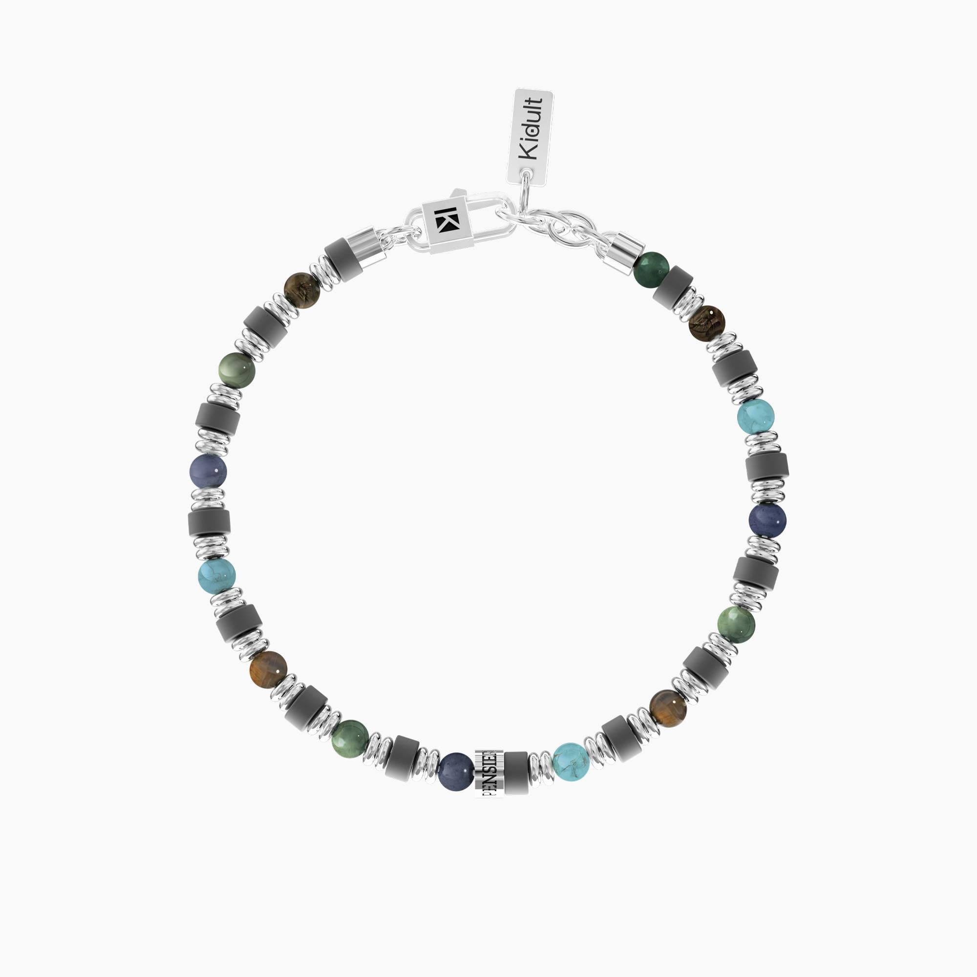 Bracciale Kidult uomo "Vivi senza pensieri"
