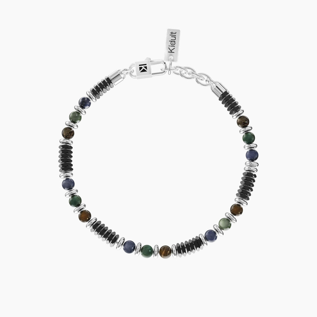 Bracciale Kidult uomo "Mantra della felicità"