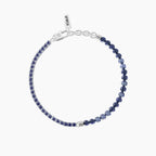 Bracciale Kidult uomo Be different Tennis zaffiri e sodalite blu