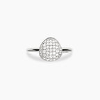Anello Mabina donna regolabile con zirconi