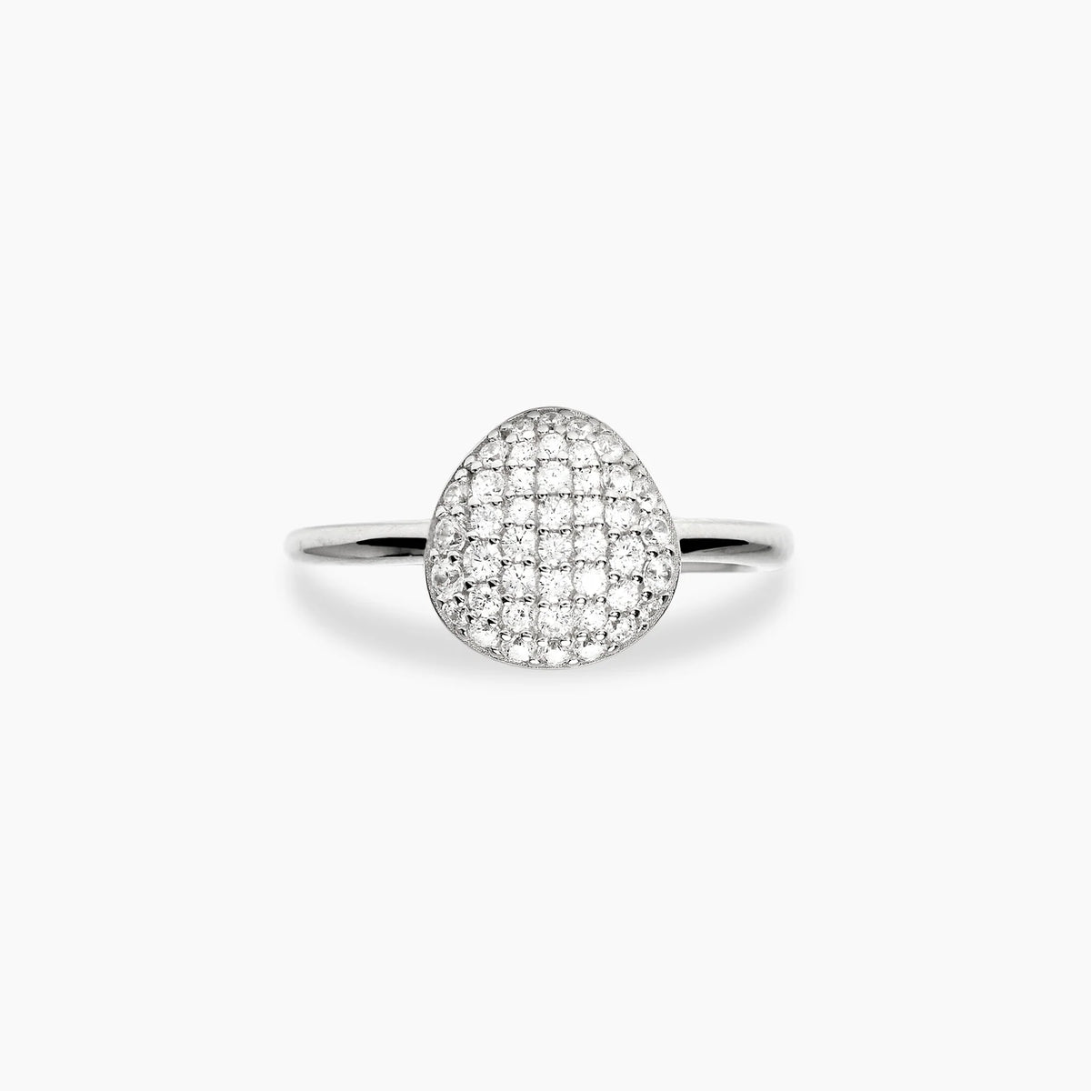 Anello Mabina donna regolabile con zirconi