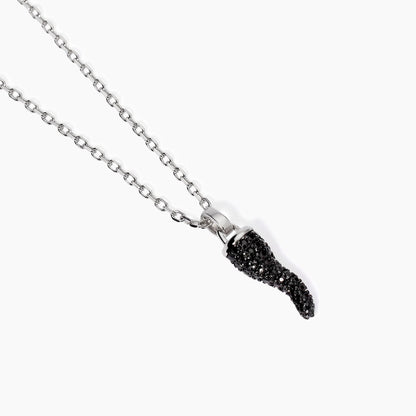 Collana Mabina uomo cornetto portafortuna