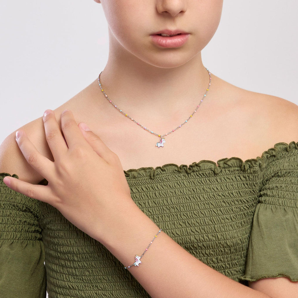 Collana Mabina Junior Unicorno