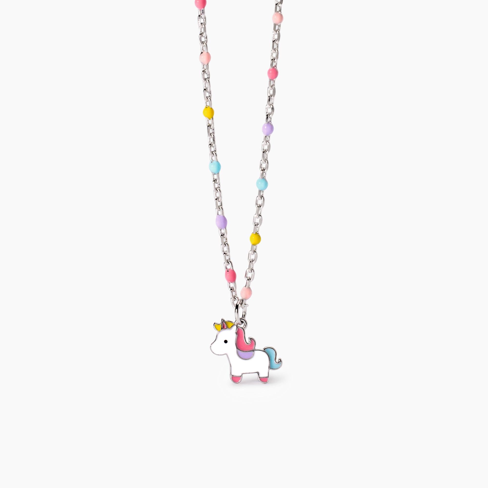 Collana Mabina Junior Unicorno