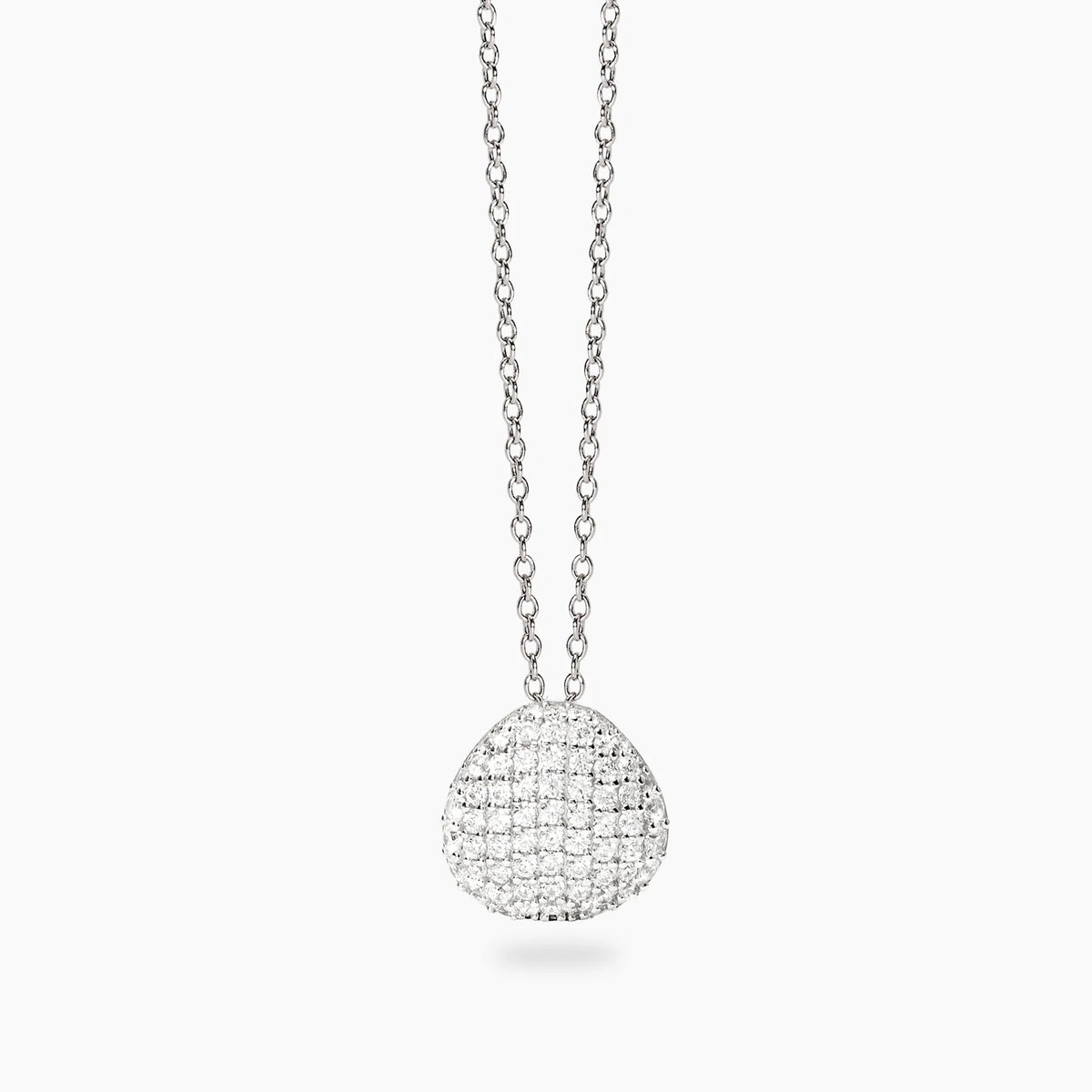 Collana Mabina donna con pendente in zirconi