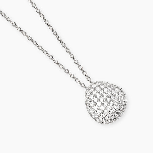 Collana Mabina donna con pendente in zirconi