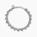 Bracciale Kidult Style 03 Cuoricini martellati