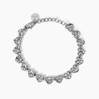 Bracciale Kidult Style 03 Cuoricini martellati