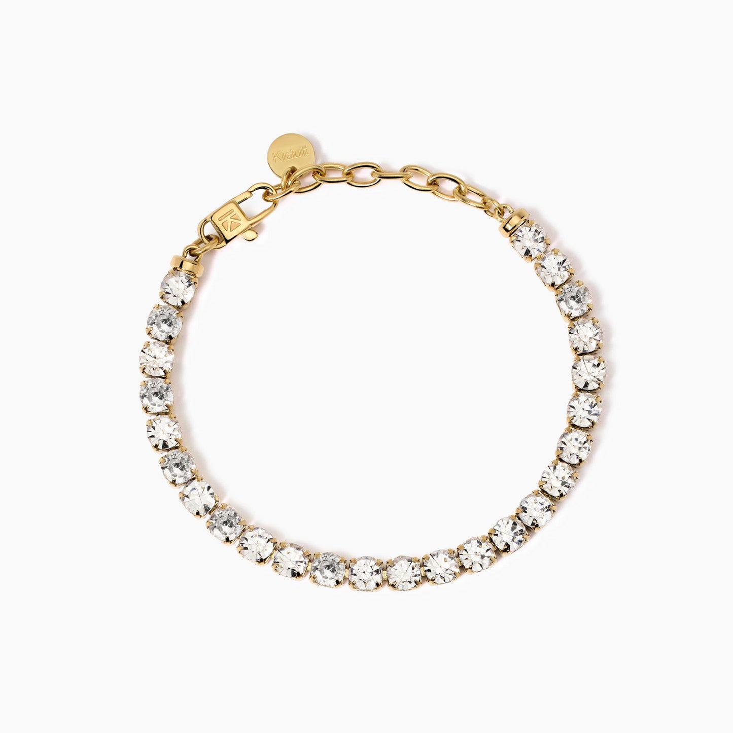 Bracciale Kidult Style 12 Tennis big gold