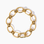 Bracciale Kidult Style Catena maglie larghe gold