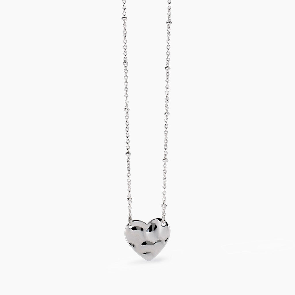 Collana Kidult Style 03 Cuore martellato