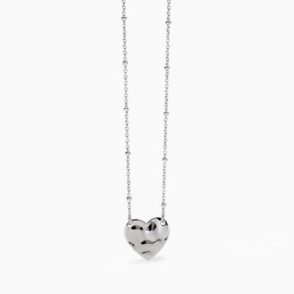 Collana Kidult Style 03 Cuore martellato