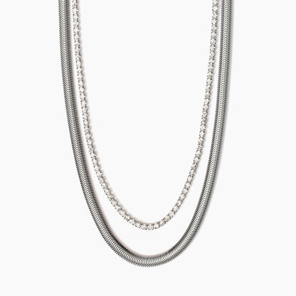 Collana Kidult Style 02 Tennis e snake