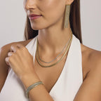 Collana Kidult Style 02 Tennis e snake gold