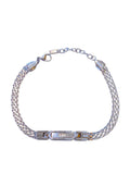 Bracciale uomo Héctor Piastrina con cristallini