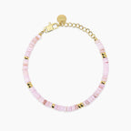 Bracciale donna Kidult regolabile con conchiglie rosa