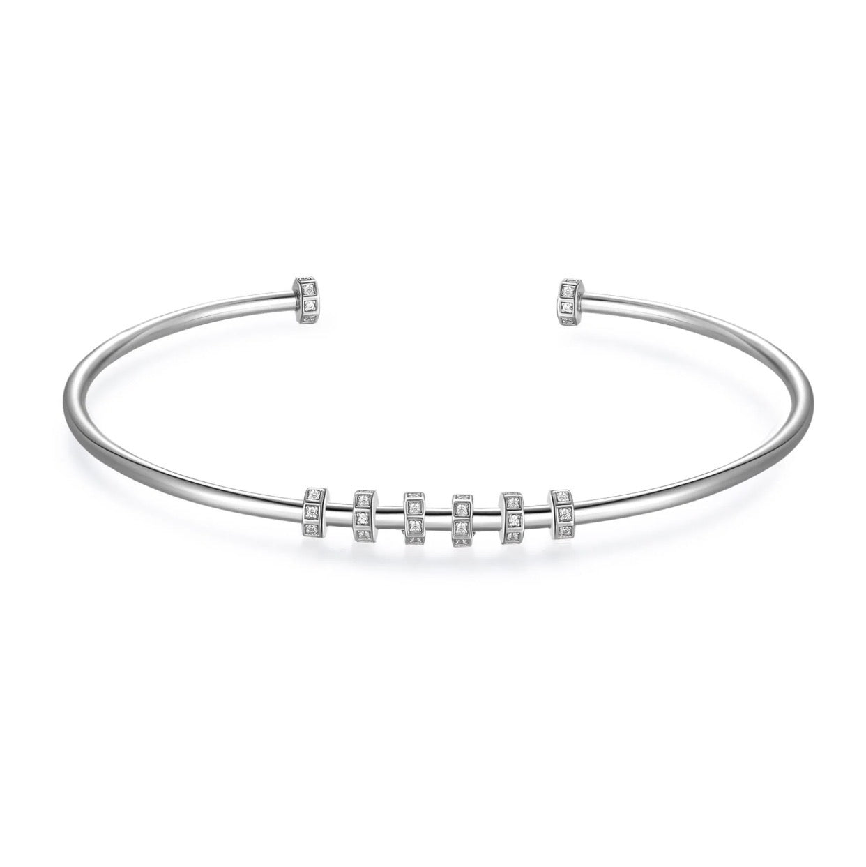 Bracciale donna rigido Rosato ARMONICO STORIE