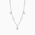 Collana Mabina donna Cuori e perle