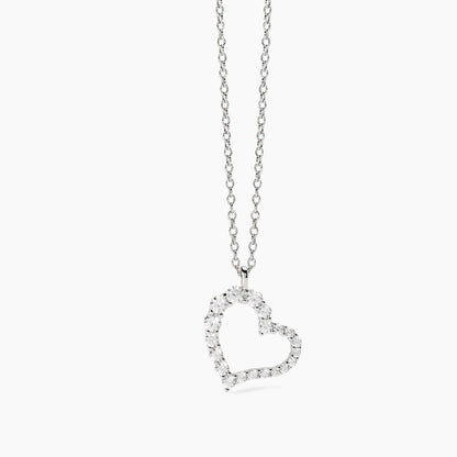Collana Mabina donna Cuore zirconato