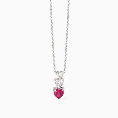 Collana Mabina donna Tris di cuori