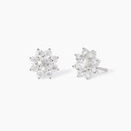 Orecchini Mabina donna Girasole con zirconi