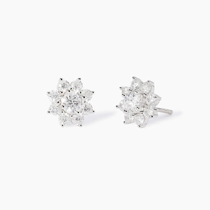 Orecchini Mabina donna Girasole con zirconi