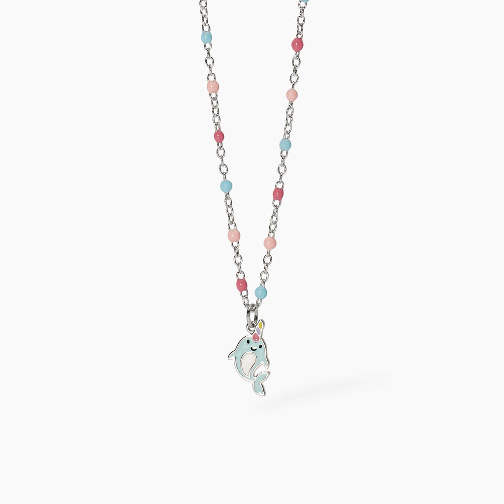 Collana Mabina Junior Delfino unicorno