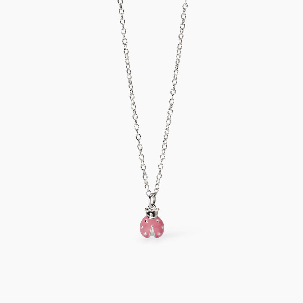 Collana Mabina Junior Coccinella rosa
