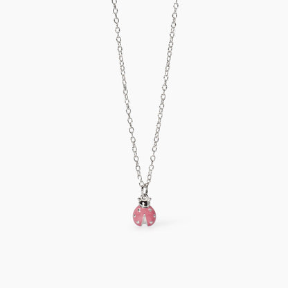 Collana Mabina Junior Coccinella rosa