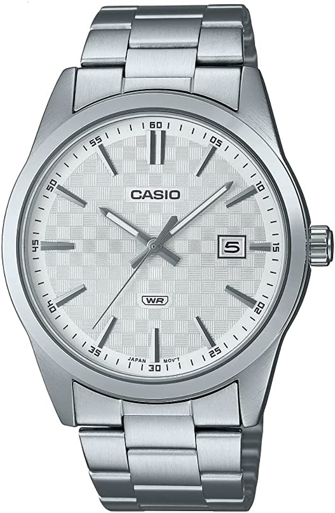 Orologio Casio uomo Analogico Quadrante a scacchiera