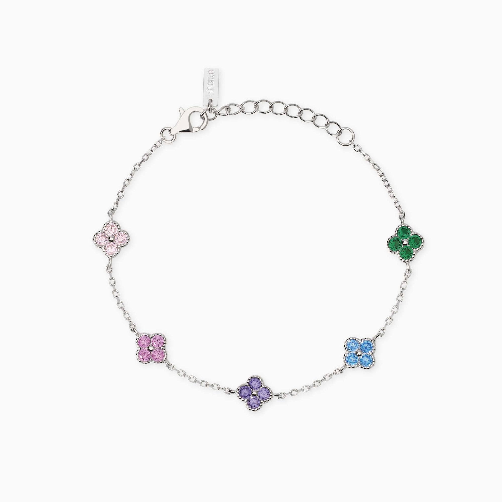 Bracciale Mabina donna Fiori multicolor