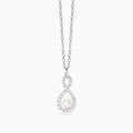 Collana Mabina donna Infinito e perla coltivata