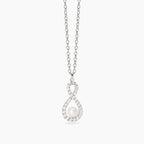 Collana Mabina donna Infinito e perla coltivata