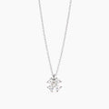 Collana Mabina donna Quadrifoglio con zirconi