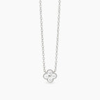 Collana Mabina donna Fiore zirconi bianchi