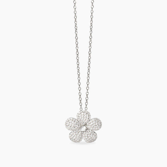 Collana Mabina donna Fiore zirconato