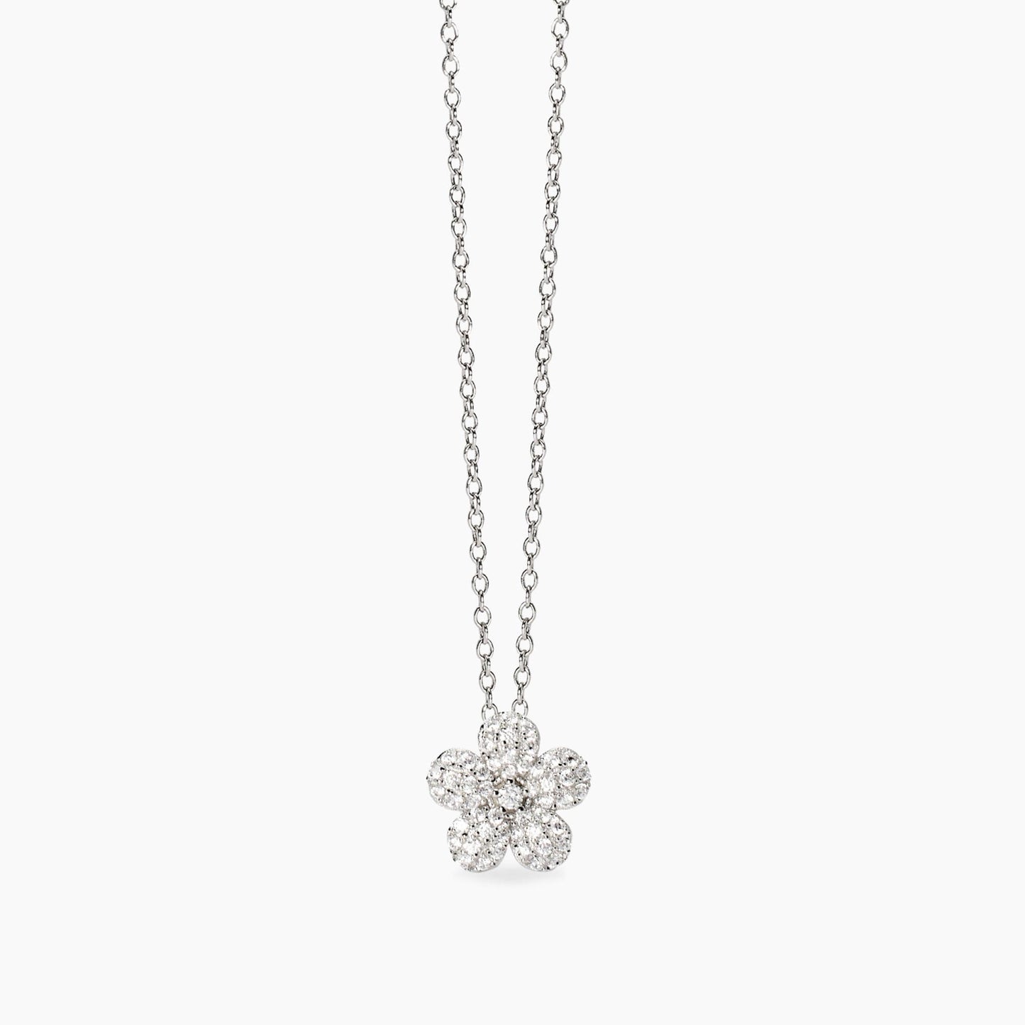 Collana Mabina donna Fiorellino zirconato