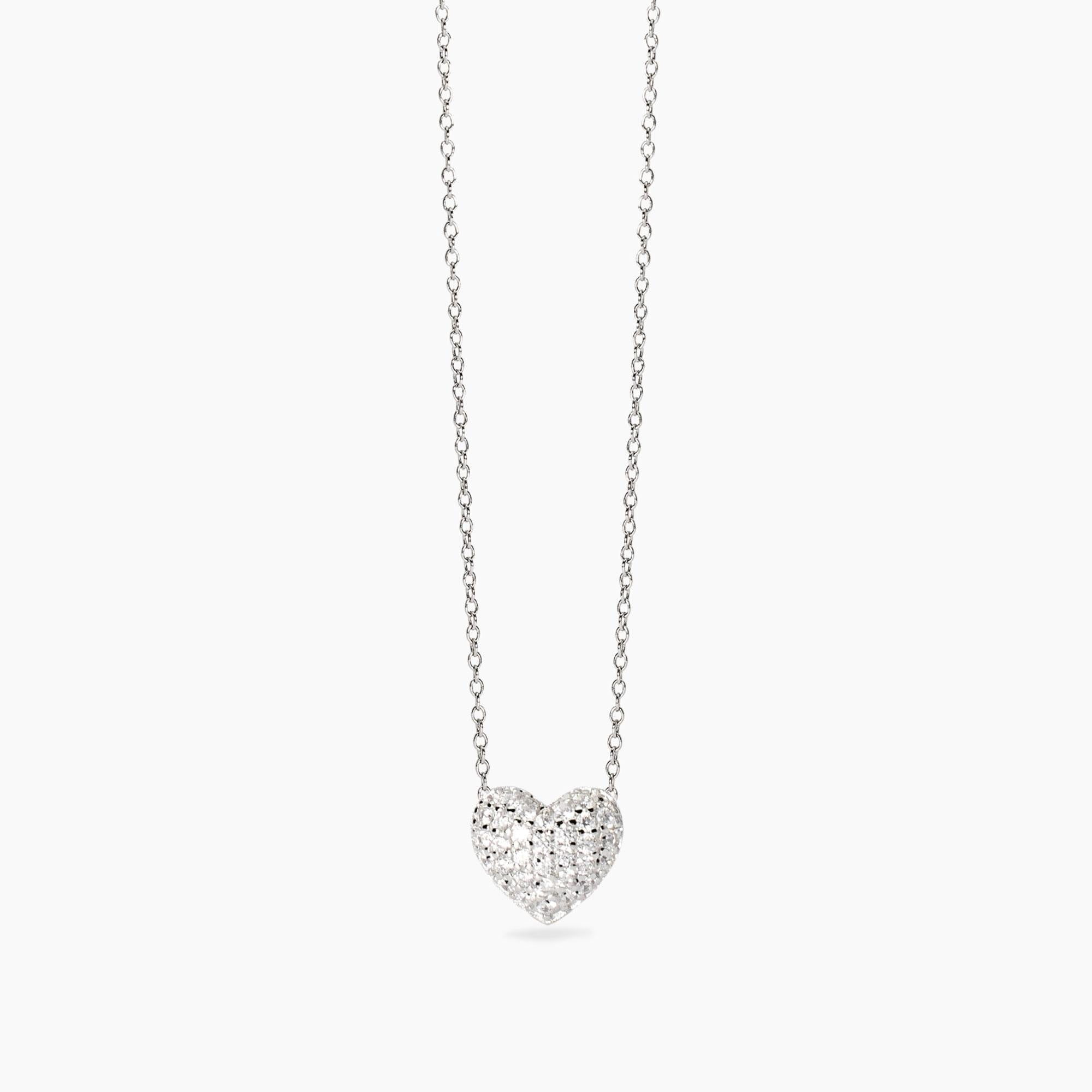 Collana Mabina donna Cuore con zirconi