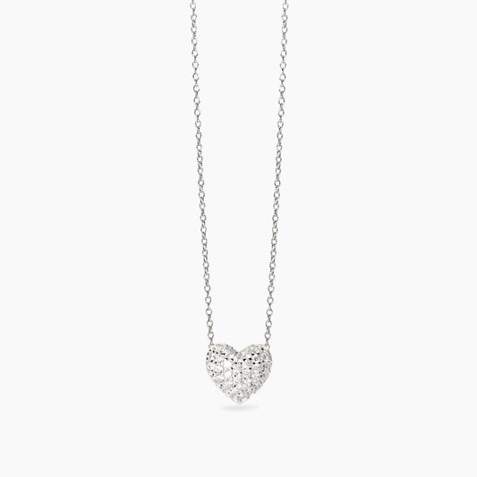 Collana Mabina donna Cuore con zirconi