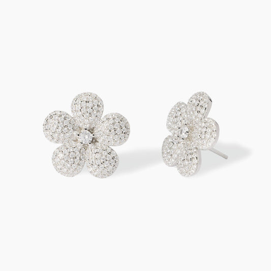 Orecchini Mabina donna Fiore zirconato